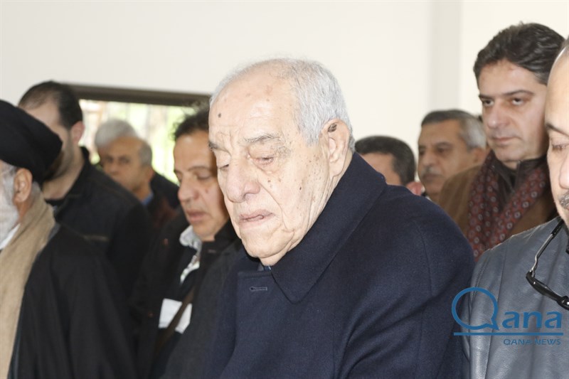 تشييع المرحومة الحاجة منيرة درويش زعرور ام غسان 
