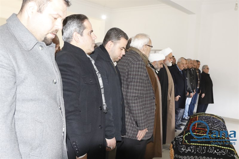 تشييع المرحومة الحاجة منيرة درويش زعرور ام غسان 
