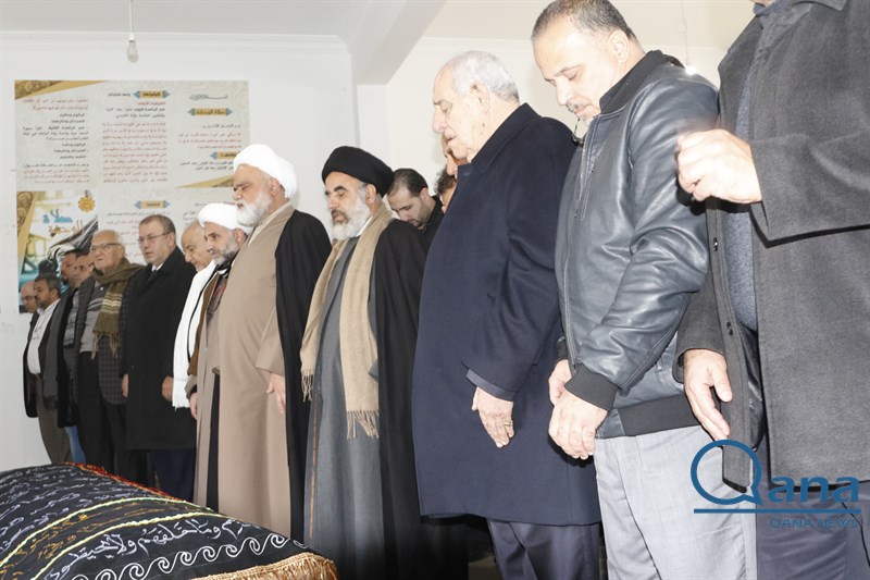 تشييع المرحومة الحاجة منيرة درويش زعرور ام غسان 