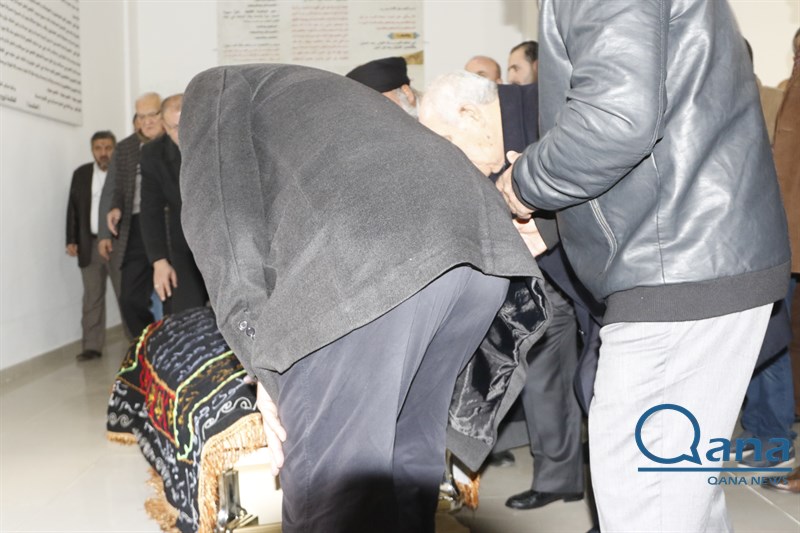 تشييع المرحومة الحاجة منيرة درويش زعرور ام غسان 