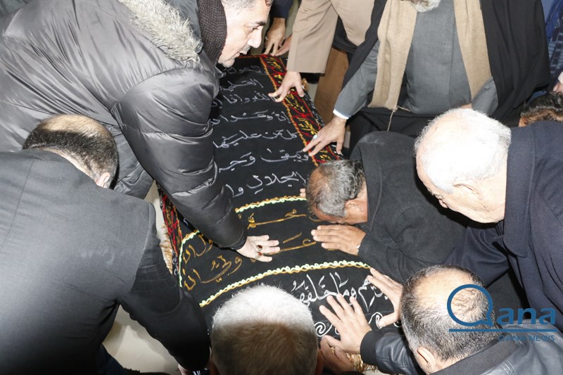 تشييع المرحومة الحاجة منيرة درويش زعرور ام غسان 