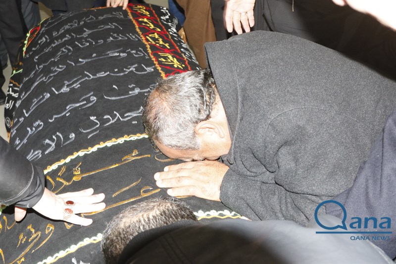 تشييع المرحومة الحاجة منيرة درويش زعرور ام غسان 