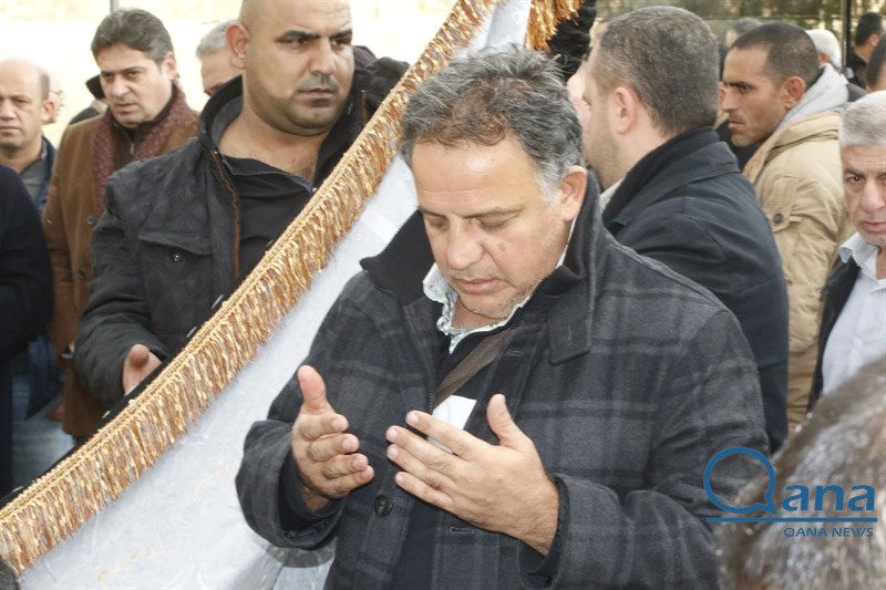تشييع المرحومة الحاجة منيرة درويش زعرور ام غسان 