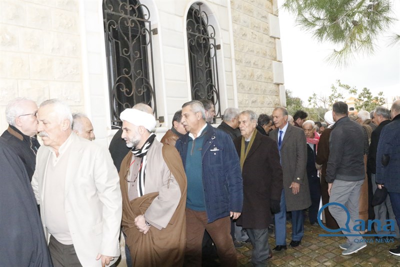 تشييع المرحومة الحاجة منيرة درويش زعرور ام غسان 