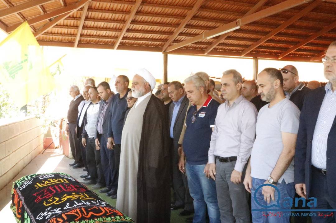 تشييع المرحومة سهام عبدالرضا في بلدة قانا
