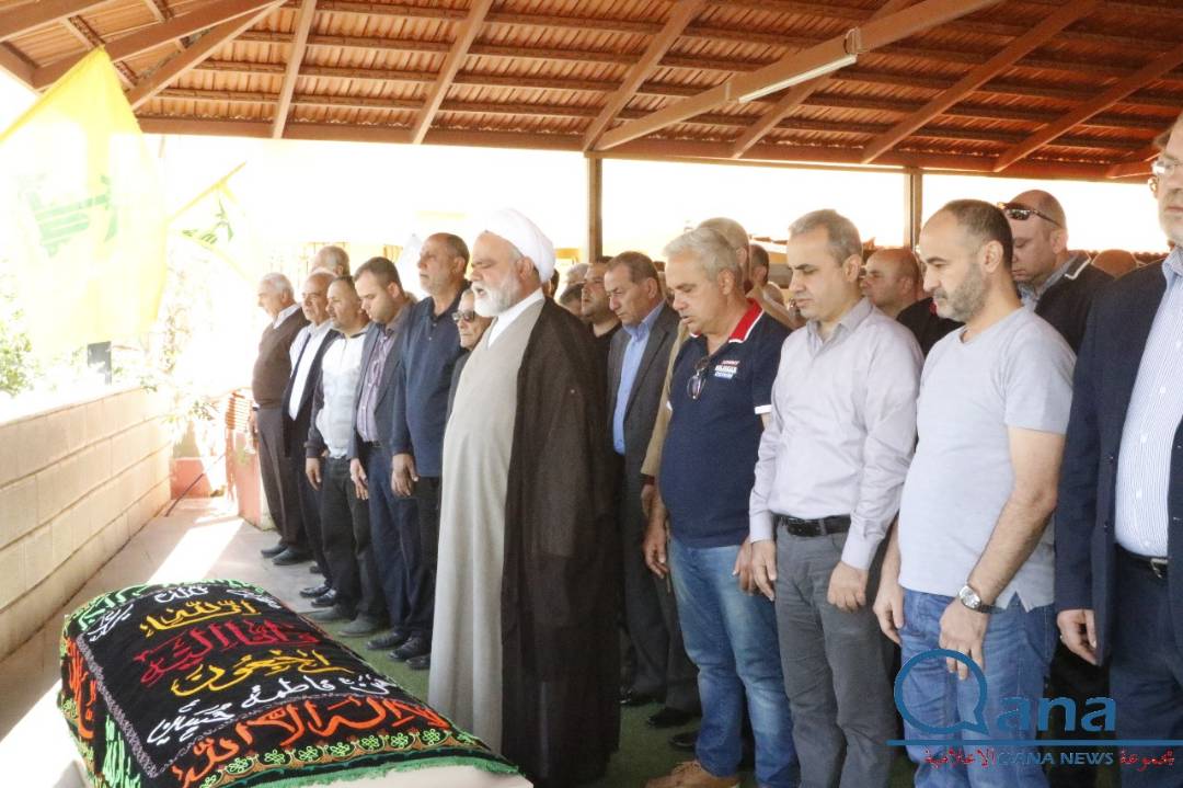تشييع المرحومة سهام عبدالرضا في بلدة قانا
