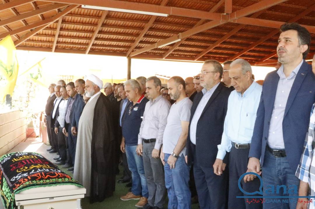 تشييع المرحومة سهام عبدالرضا في بلدة قانا