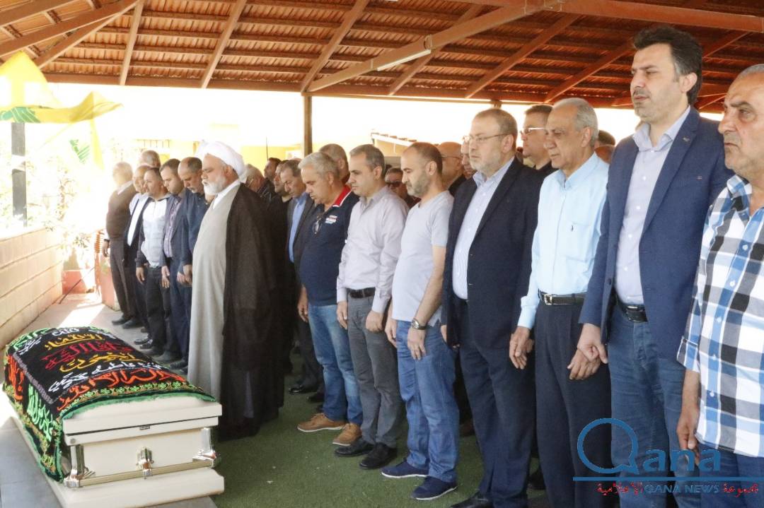 تشييع المرحومة سهام عبدالرضا في بلدة قانا