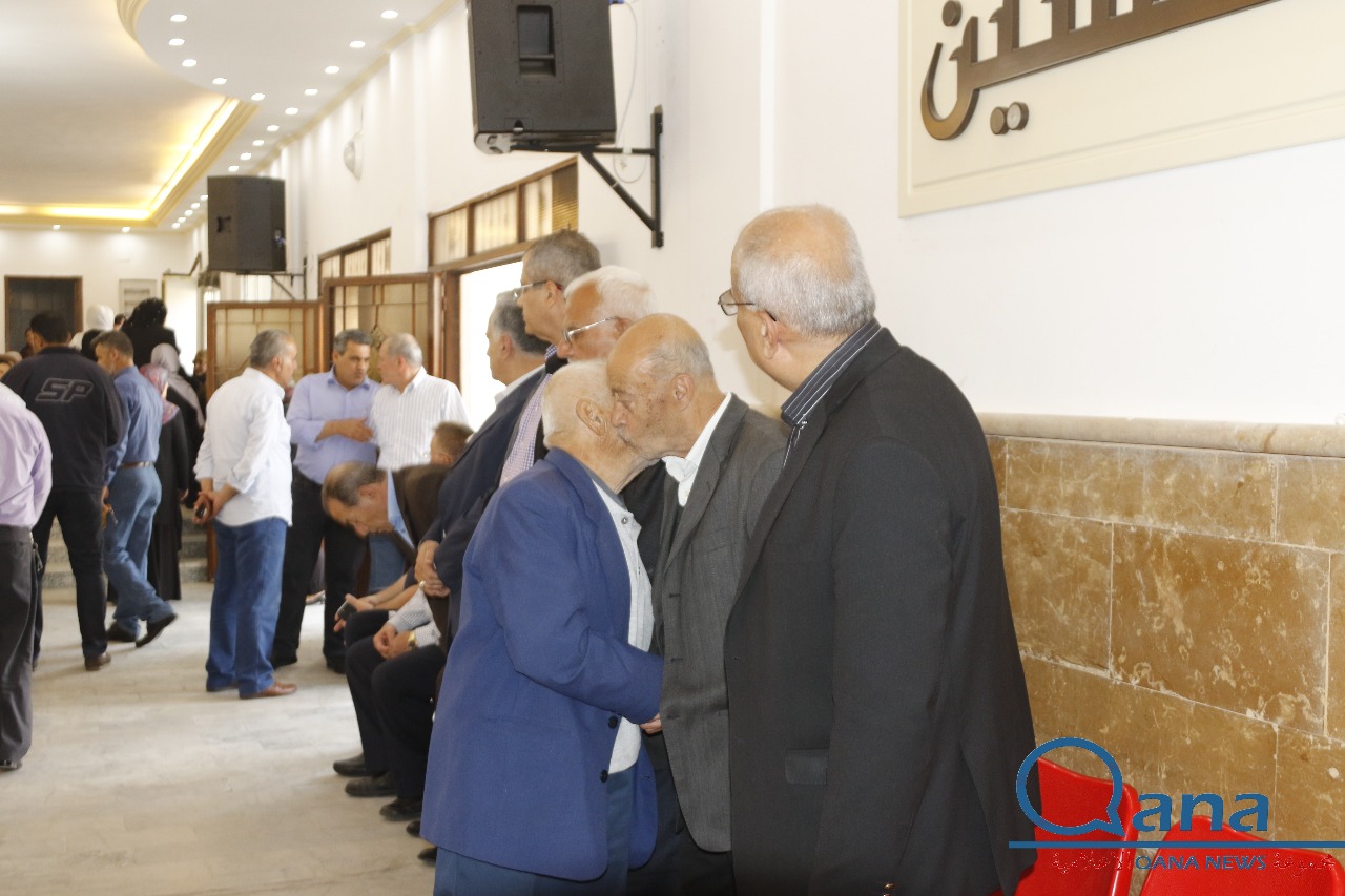 ذكرى اسبوع المرحوم صلاح برجي وأربعين الحاجة أميرة كركي