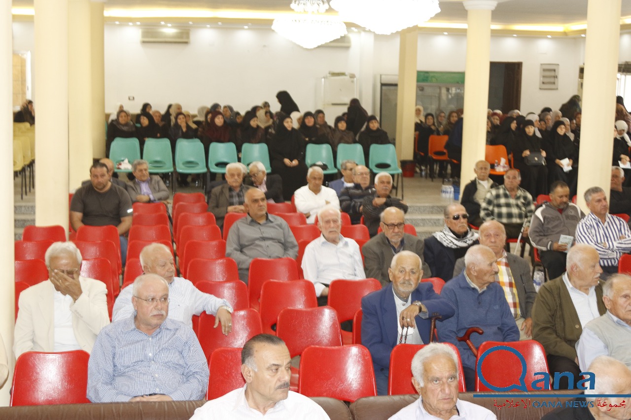 ذكرى اسبوع المرحوم صلاح برجي وأربعين الحاجة أميرة كركي