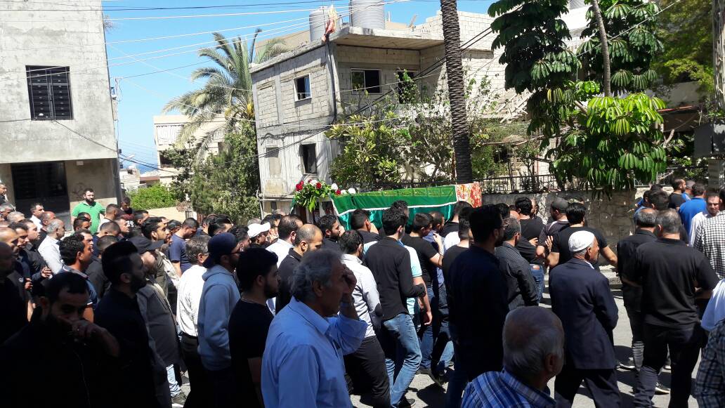 تشييع فقيد الشباب علي حمدون في الغازية