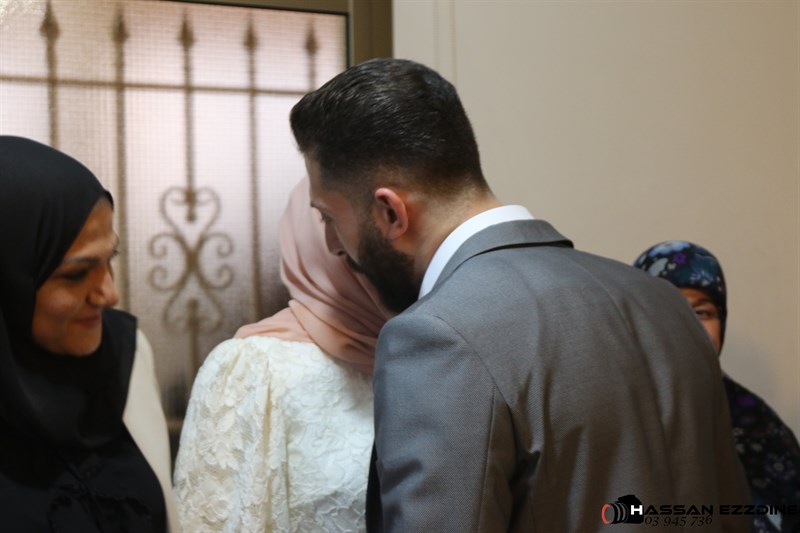 عقد قران السيد شادي عواضة و الانسة حنان عياش 