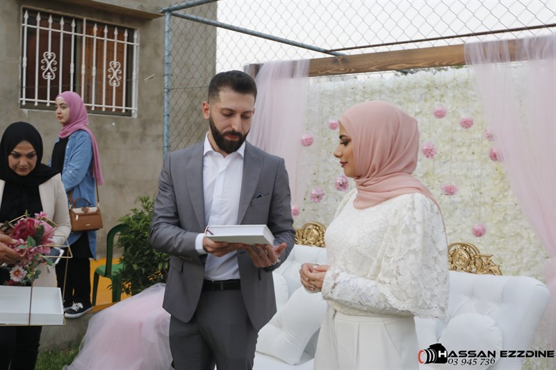 عقد قران السيد شادي عواضة و الانسة حنان عياش 