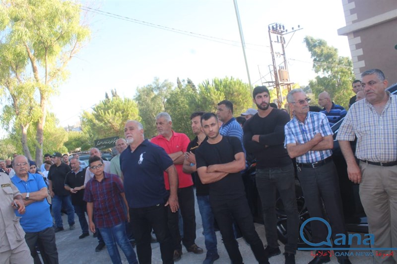 تشييع احد كوادر حركة امل الحاج حسين علي خليل ابو علي في بلده كونين 
