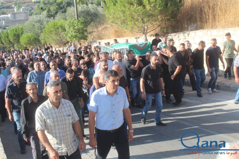 تشييع احد كوادر حركة امل الحاج حسين علي خليل ابو علي في بلده كونين 