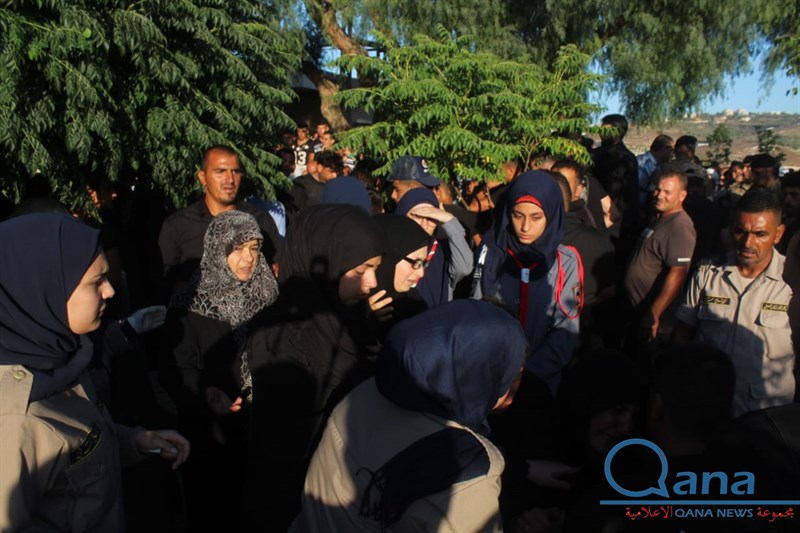 تشييع احد كوادر حركة امل الحاج حسين علي خليل ابو علي في بلده كونين 