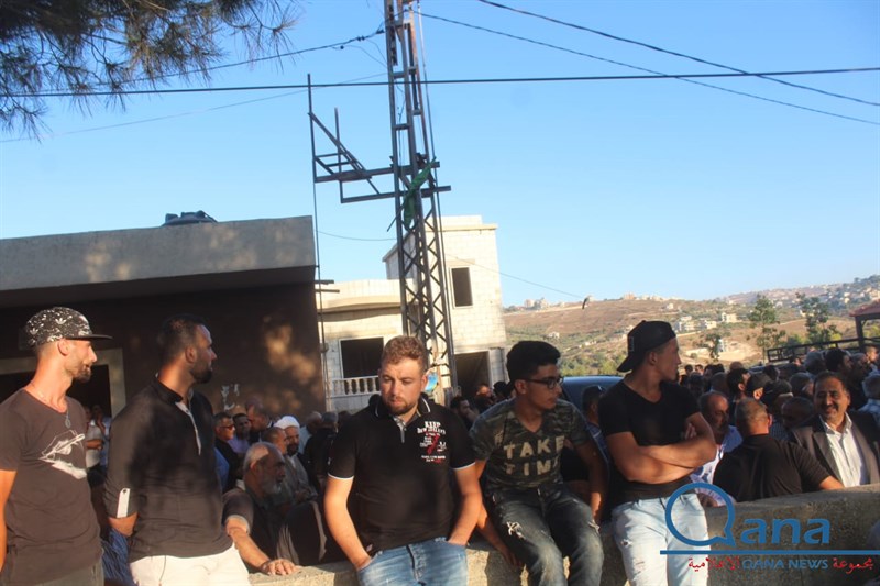 تشييع احد كوادر حركة امل الحاج حسين علي خليل ابو علي في بلده كونين 