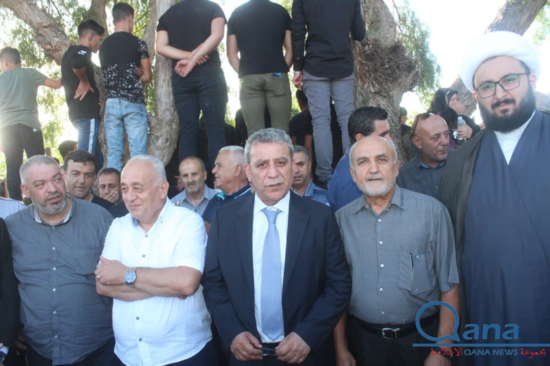 تشييع احد كوادر حركة امل الحاج حسين علي خليل ابو علي في بلده كونين 