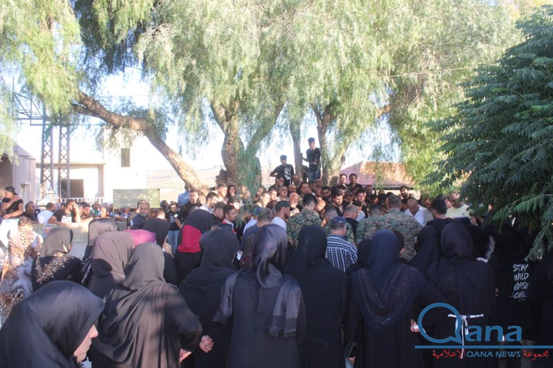 تشييع احد كوادر حركة امل الحاج حسين علي خليل ابو علي في بلده كونين 