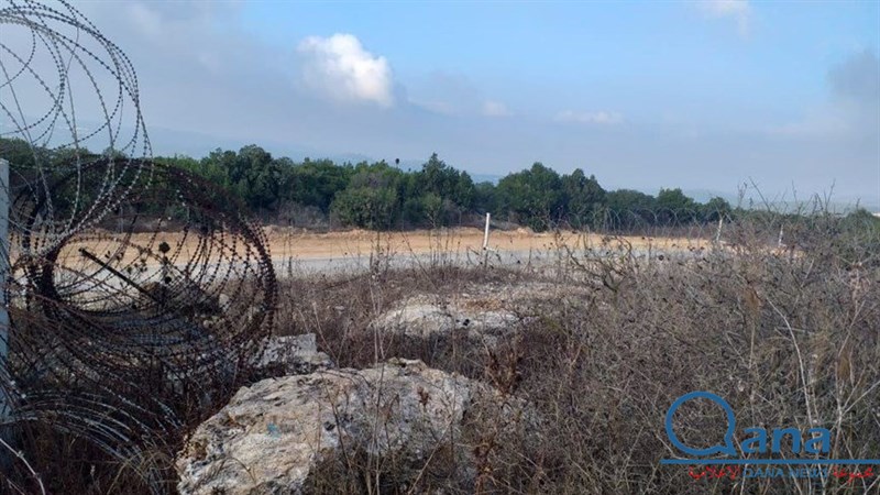 بالصور- مكان اسقاط طائرة التجسس الاسرائيلية في رامية