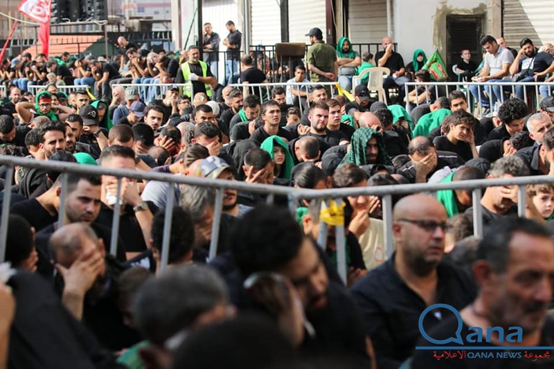 المسيرة العاشورائية التي أقامتها حركة أمل في الضاحية الجنوبية لبيروت