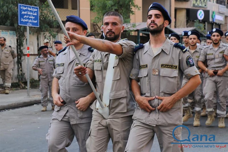 المسيرة العاشورائية التي أقامتها حركة أمل في الضاحية الجنوبية لبيروت