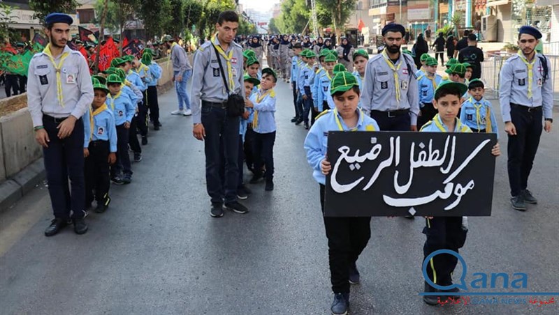 المسيرة العاشورائية التي أقامتها حركة أمل في الضاحية الجنوبية لبيروت