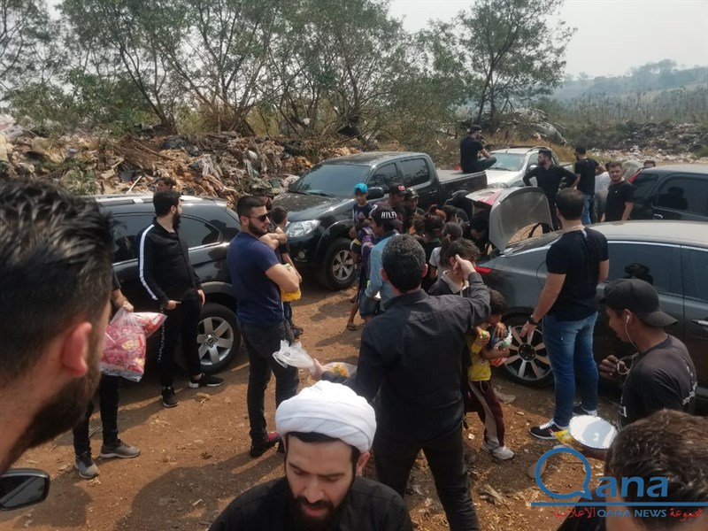 الجالية اللبنانية في البرغواي يقدمون الطعام على الفقراء بناسبة العاشر من محرم 