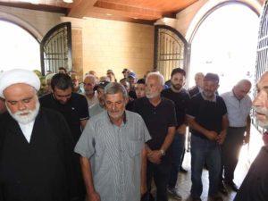 تشيع الفقيد الغالي المرحوم الحاج أحمد علي رضا(أبو فادي).
