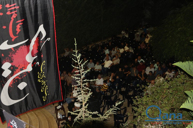 مجلس عزاء حسيني في دارة الحاج احمد دخل الله 