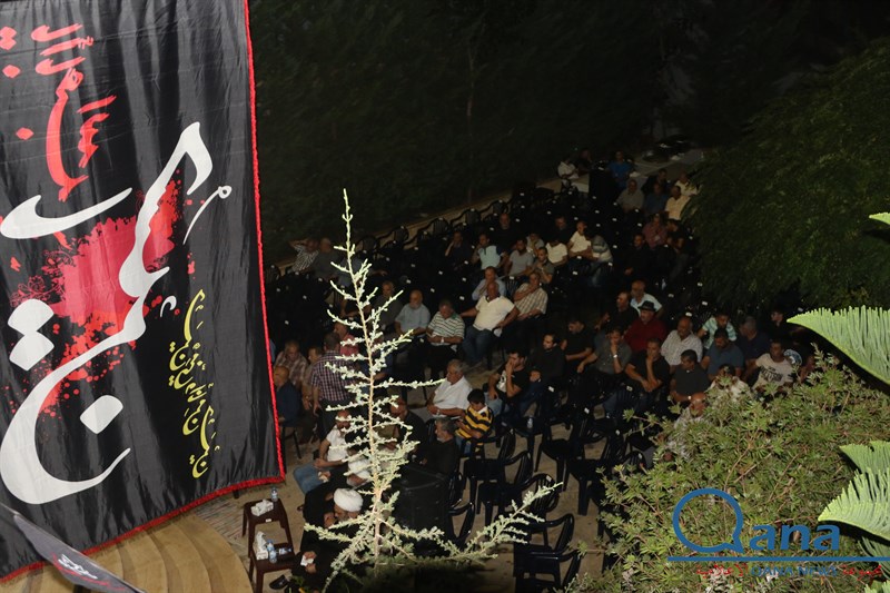 مجلس عزاء حسيني في دارة الحاج احمد دخل الله 