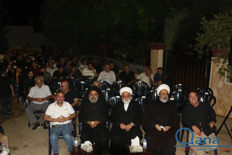 مجلس عزاء حسيني في دارة الحاج احمد دخل الله 