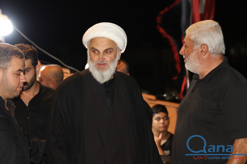 مجلس عزاء حسيني في دارة الحاج جعفر سليمان 
