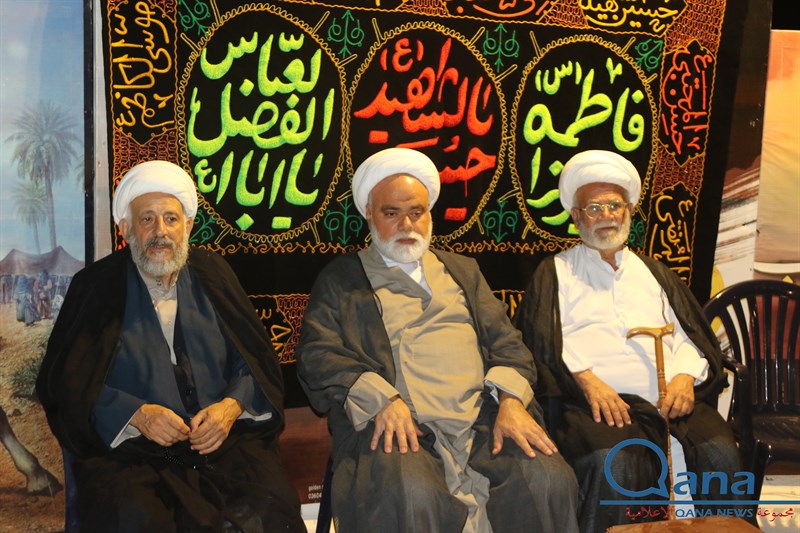 مجلس عزاء حسيني في دارة الحاج جعفر سليمان 