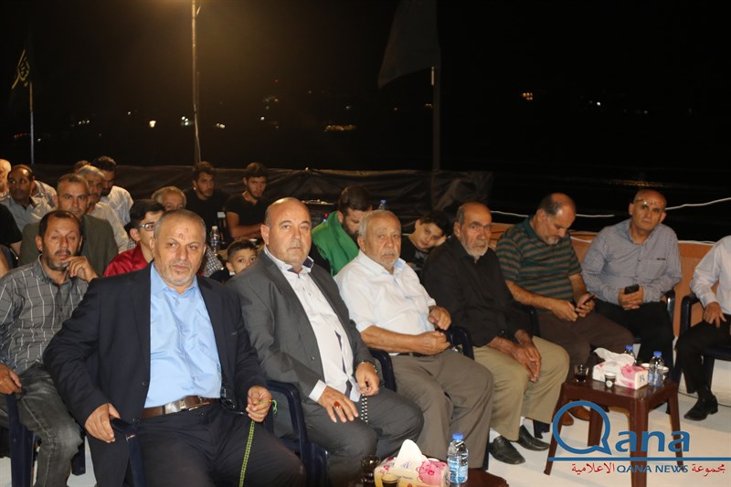 مجلس عزاء حسيني في دارة الحاج جعفر سليمان 