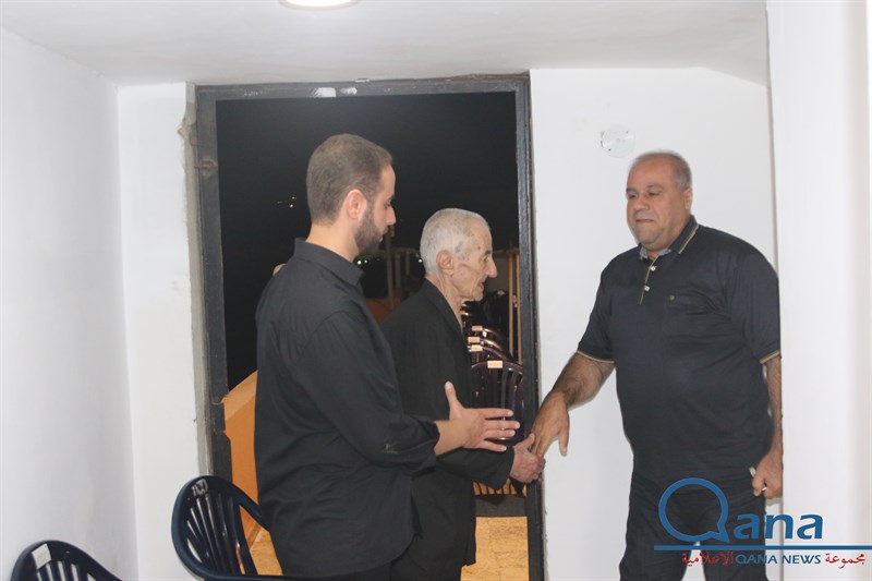 مجلس عزاء حسيني في دارة الحاج جعفر سليمان 