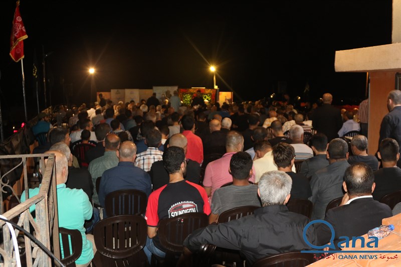 مجلس عزاء حسيني في دارة الحاج جعفر سليمان 