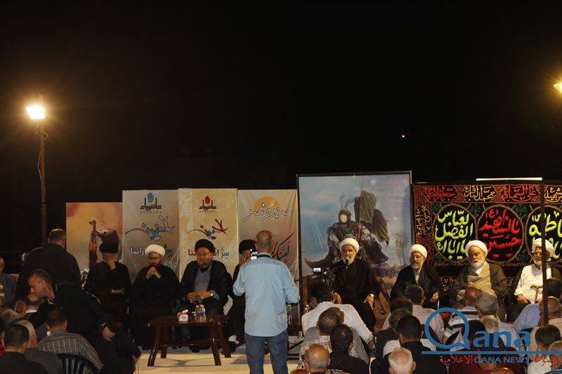 مجلس عزاء حسيني في دارة الحاج جعفر سليمان 