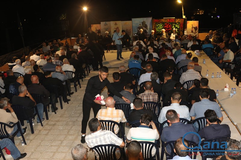 مجلس عزاء حسيني في دارة الحاج جعفر سليمان 