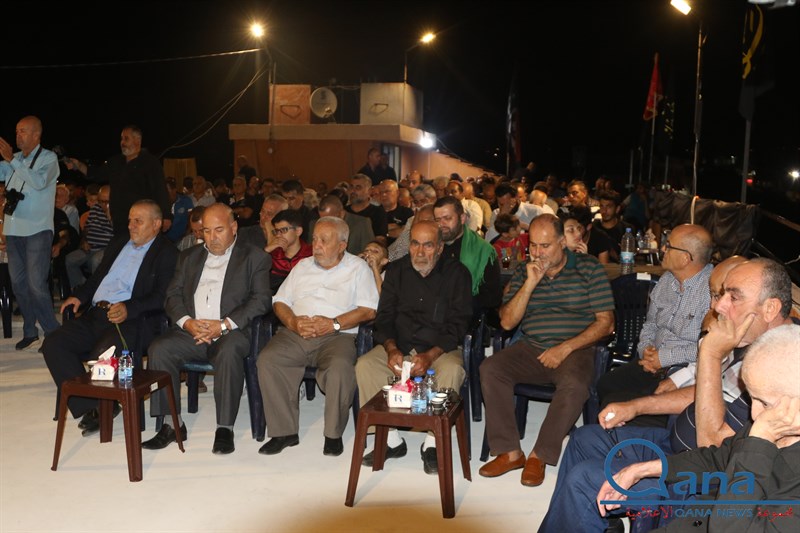 مجلس عزاء حسيني في دارة الحاج جعفر سليمان 