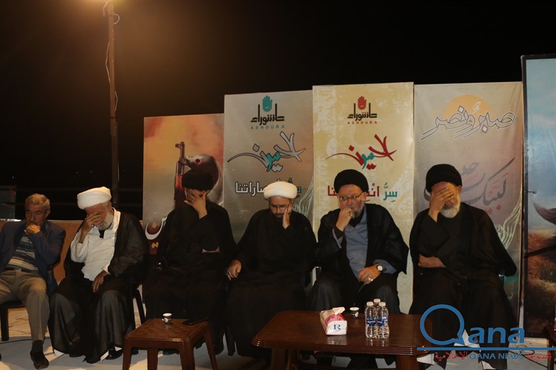 مجلس عزاء حسيني في دارة الحاج جعفر سليمان 