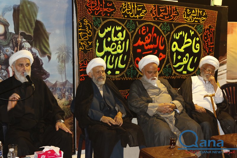 مجلس عزاء حسيني في دارة الحاج جعفر سليمان 