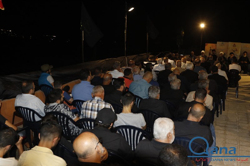 مجلس عزاء حسيني في دارة الحاج جعفر سليمان 