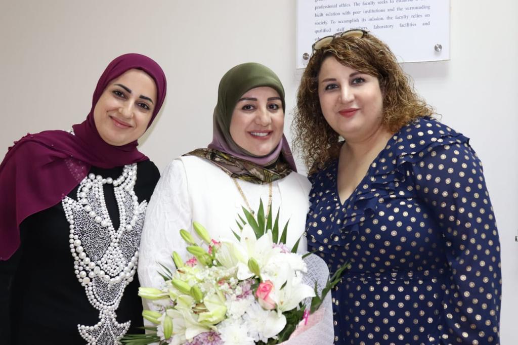 مناقشة رسالة دكتوراه في الصيدلة السريرية للصيدلي زهرة حسين شعيتلي