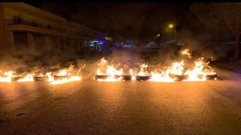 بالصور: حملة قطع واسعة ومنظمة للطرقات في البقاعين الغربي والاوسط