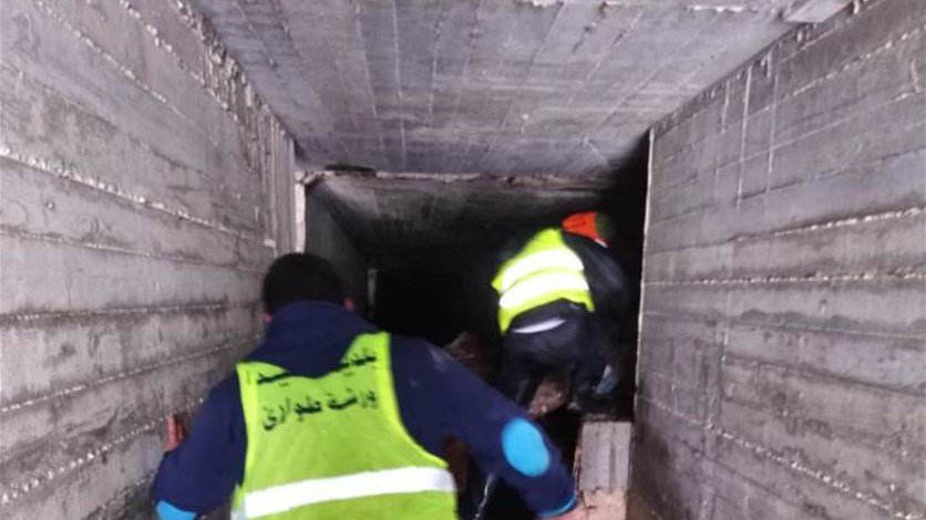 فرق طوارىء بلدية صيدا كثفت دورياتها بغية التدخل السريع لضمان تصريف مياه الأمطار