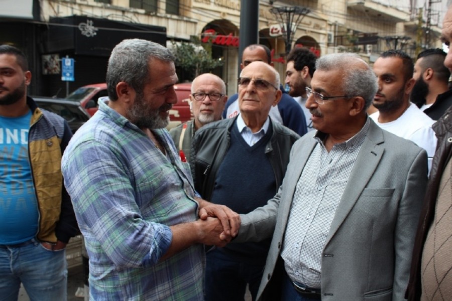 بالصور.. أسامة سعد خلال جولة في أسواق صيدا: لمرحلة انتقالية تعالج مختلف الملفات لحفظ الوطن